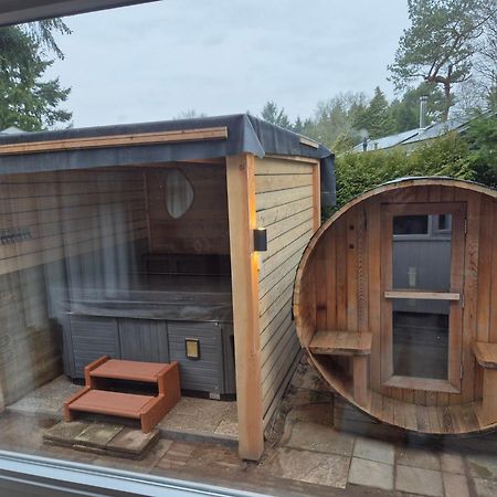 Luxe Boshuisje Met Prive Wellness & Jacuzzi Op De Veluwe إرميلو المظهر الخارجي الصورة