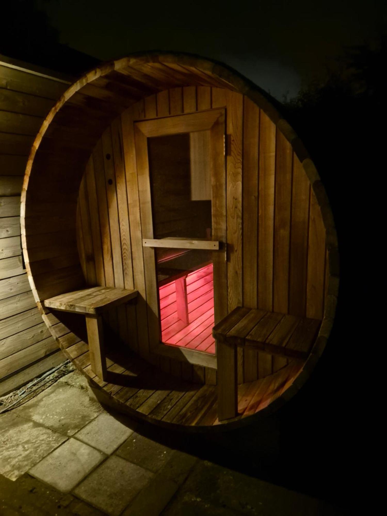 Luxe Boshuisje Met Prive Wellness & Jacuzzi Op De Veluwe إرميلو المظهر الخارجي الصورة