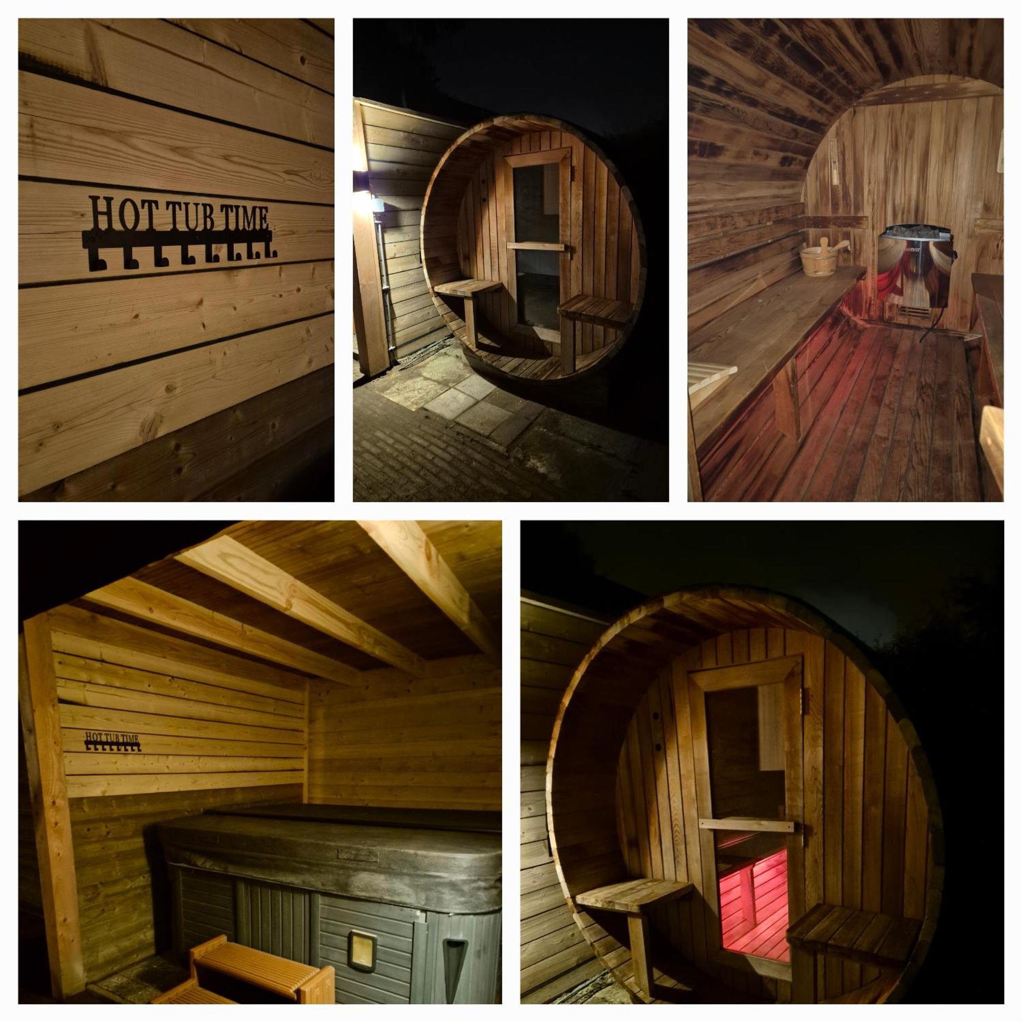 Luxe Boshuisje Met Prive Wellness & Jacuzzi Op De Veluwe إرميلو المظهر الخارجي الصورة